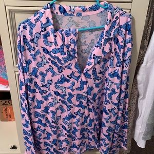 Lilly Pulitzer Dog Graphic Pajama set